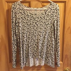 Old Navy Long Sleeved High-Low Blouse